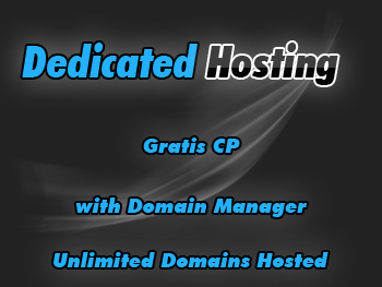 Modestly priced dedicated hosting service